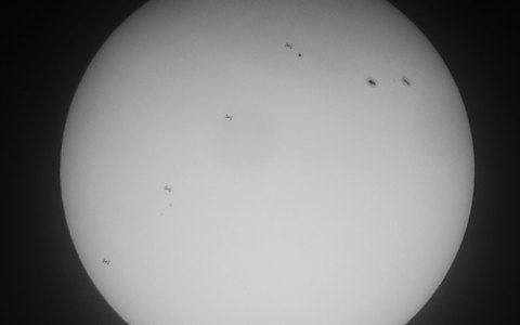 ISS-Sonne
