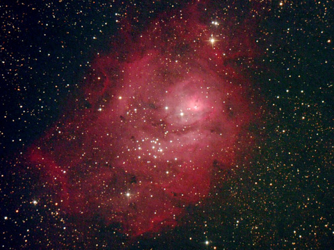 Messier 8 - der Lagunennebel im Schützen (Sagittarius)