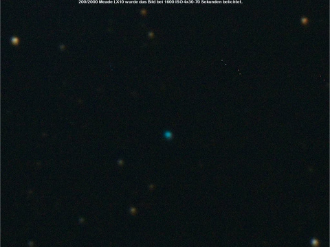 IC 4634 - ein planetarischer Nebel im Schlangenträger (Ophiuchus)