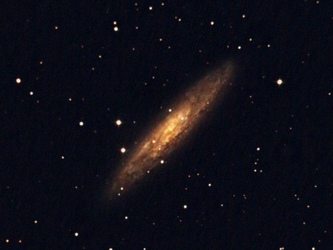 Die Sculptor-Galaxie - eine Spiralgalaxie im Sternbild Bildhauer.