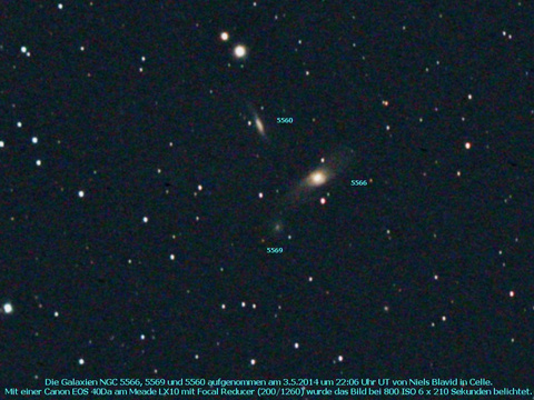 NGC 5560 - Balkenspiralgalaxie in der Jungfrau (Virgo)