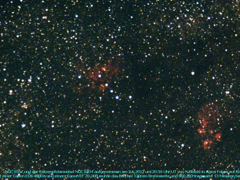 NGC 6357 - ein Emissionsnebel im Skorpion (Scorpius)