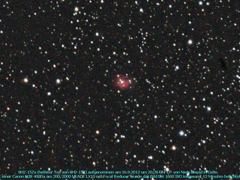 SH2-157 - ein Emissionsnebel im Cepheus