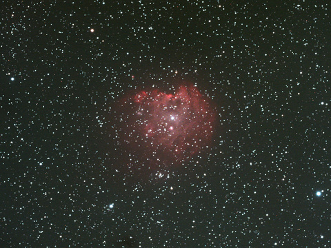 Affenkopf — Der Affenkopfnebel NGC 2174/75 aufgenommen am 15.1.2017 von Niels aus Celle. Mit eine Canon EOS 40Da mit CLS-Filter am Pentax 75/500 SDHF wurde das Bild bei 800ISO 17 x 480/600 Sekunden belichtet.
