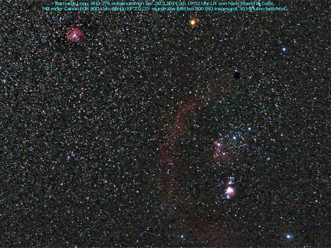 Barnards Loop - ein Emissionsnebel im Orion