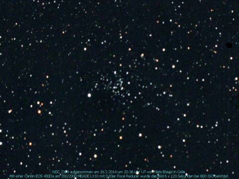 NGC 2309 - evtl. ein offener Sternhaufen im Einhorn (Monoceros)