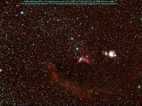 Barnards Loop - ein Emissionsnebel im Orion