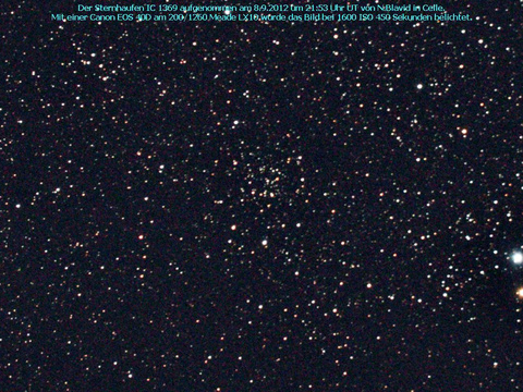 IC 1369 - ein offener Sternhaufen im Schwan (Cygnus)