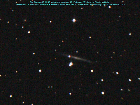IC 2233 - Spiralgalaxie im Luchs (Lynx)