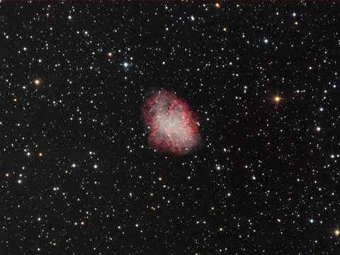 Messier 1 - der Krebsnebel im Stier (Taurus)Autor: RobertLizenz: CC BY-NC-ND 4.0