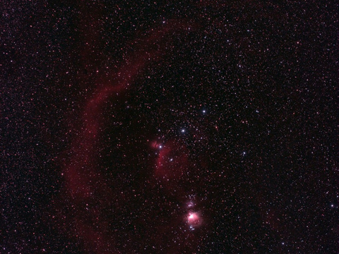 Messier 42/43 - der Orionnebel im Orion